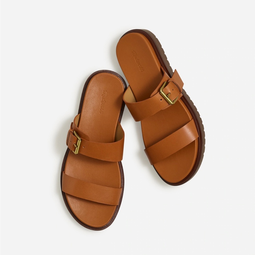 Madewell Dee Double Strap Slide Sandal